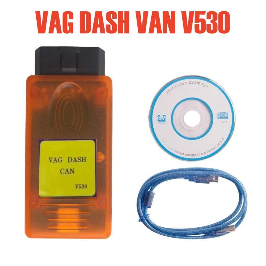 厂家直销VAG DASH CAN V530 支持修改大众斯柯达西雅特里程调教