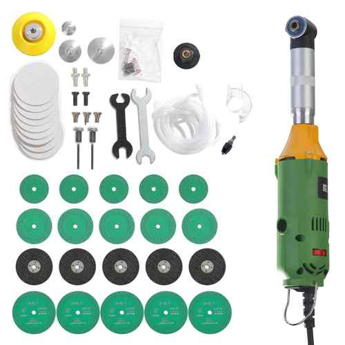 90度电动多功能弯头省模抛光打磨机美缝清缝瓷砖开槽缝隙调速电磨