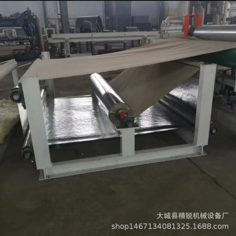 全自动玻璃棉打卷机岩棉分层卷毡机玻璃棉保温棉收卷分层设备