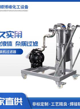 厂家袋多袋式过滤器304不锈钢工业污水水处理设备