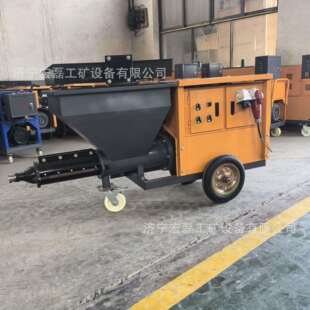 水泥砂浆喷涂机墙面腻子全自动真石防火涂料粉墙机911喷涂机现货