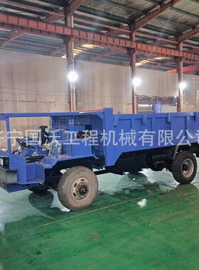 果园山地运输车 4吨6吨自卸轮式自卸车图片 矿安证四不像型号