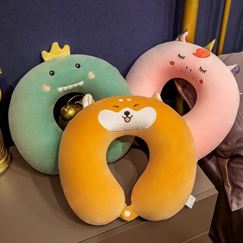 U-shaped pillow, specially designed neck support pillow, mem