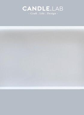 CANDLE.LAB | 围边硅胶垫DIY香薰蜡烛扩香手工皂托盘底座硅胶模具