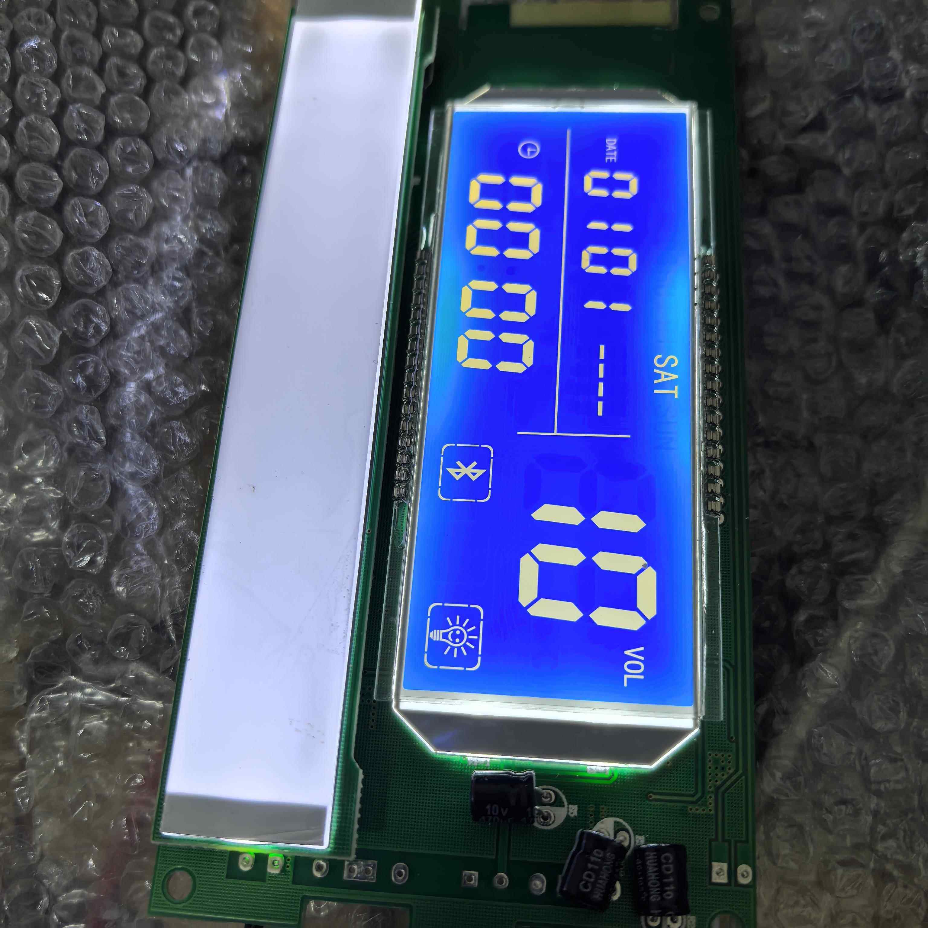 江哥电子时钟镜子电路板带蓝牙功放立体声调光LED 温度显示,电子元器件市场,PCB电路板/印刷线路板,淘宝优惠券,粉丝福利购,淘宝优惠卷