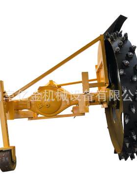 拖拉机水泥路面开沟机公共场所沥青路面开沟机天然气管道开沟机