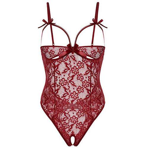 Sexy lingerie women's lace openwork sling sexy suit
