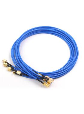 SMA射频转接线sma转MMCX/SSMA/SMP半柔连接线缆RG405/086测试跳线