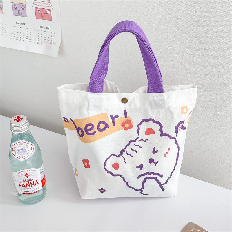 帆布包手提袋上班族女学生帆布袋