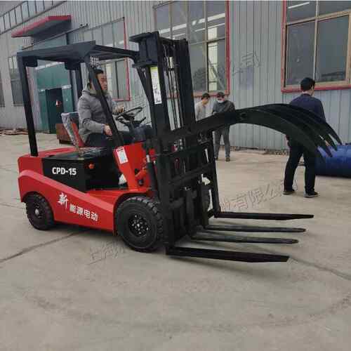 小型液压型电动叉车铲车 2吨升高3米运输工具车 全自动货物装载车