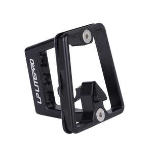 座front 适用小布折叠车大行猪鼻子托3孔铝合金前货架安装 carrier