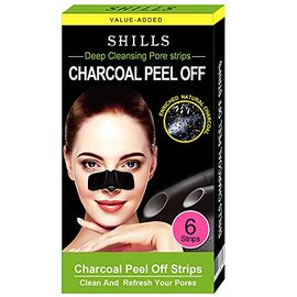 速发SHILLS Purifying Charcoal Pore Strips  Nose Pore Cleanse