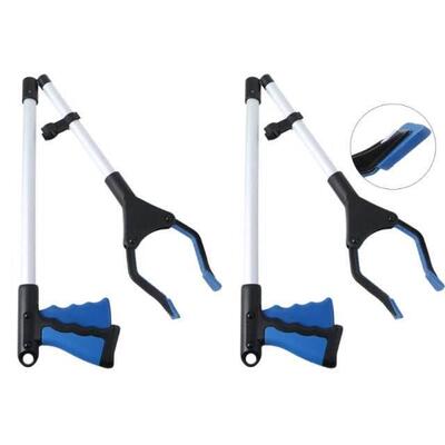 Non-magnetic Rubbi Grabber Aluminum Foldable Pick Up Stick