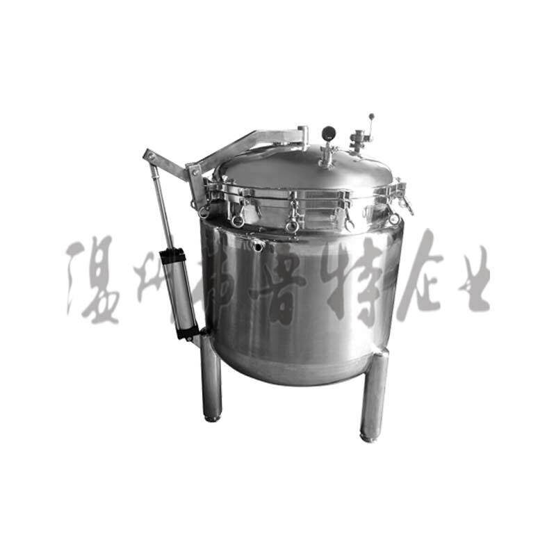 不锈钢蒸煮锅肉制品电加热气动开盖粽子玉米花生栗子蒸煮罐