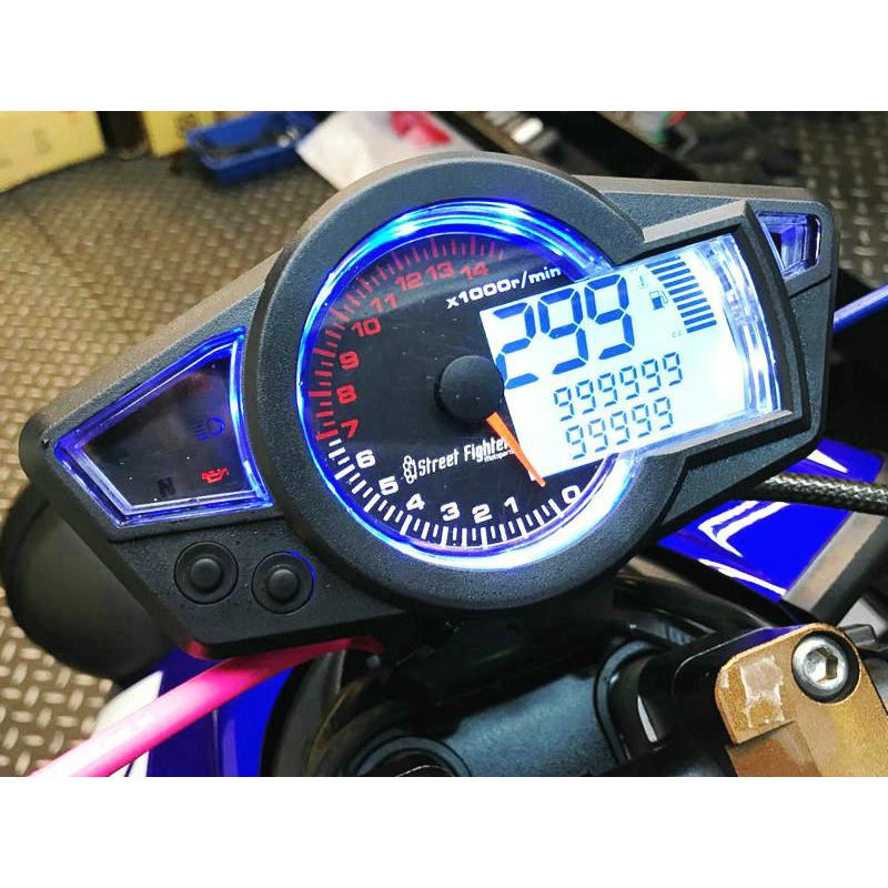 适用koso摩托车改装液晶仪表10寸13寸17寸18寸19寸21寸轮胎可调式