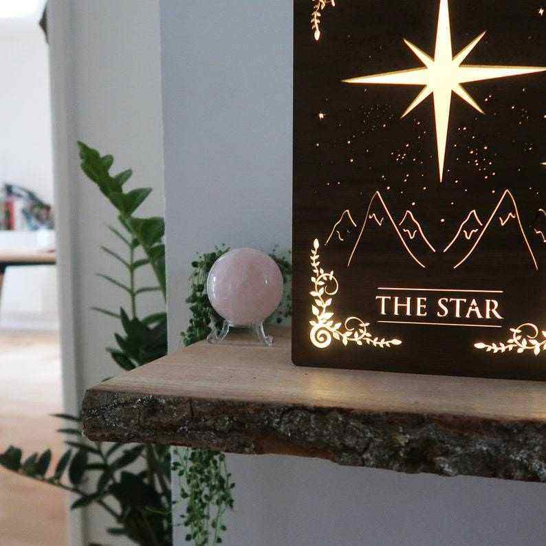 批发 tarot moon塔罗牌木制壁挂墙面装饰夜灯led灯壁灯艺术台灯,家装灯饰光源,其它灯具灯饰,淘宝优惠券,粉丝福利购,淘宝优惠卷