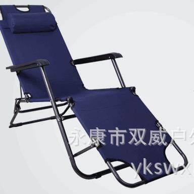 直销加长折叠三用椅两用椅办公午睡床陪护床行军床躺椅