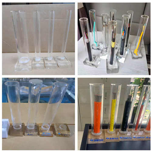 透明亚克力电缆管有机玻璃展示管可制作任意规格尺寸