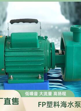 上海酷瑞工程塑料离心泵 FP40-32-125 FP102 耐海水塑料离心泵