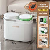 水桶茶台废水干湿桶排水桶茶配件家用茶渣垃圾桶茶过滤茶具桶分离