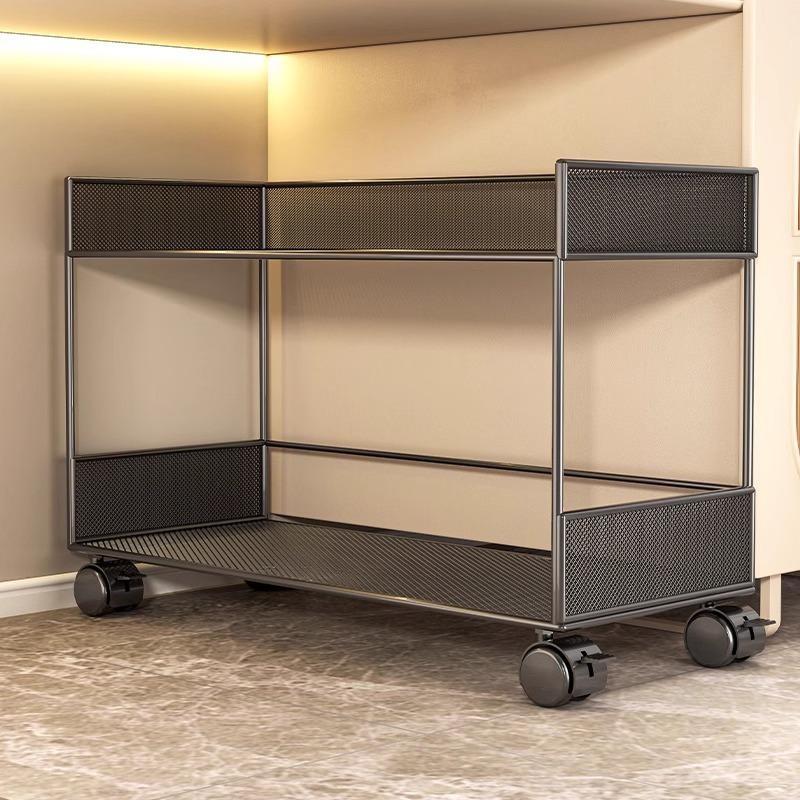 可移动小推车书桌书桌收纳置物架