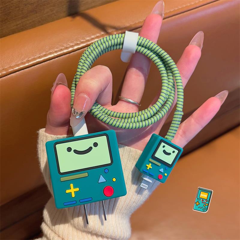 游戏主机Apple 16/15充电器保护套适用于iPhone 14 Pro Max Anti-Break 13头20W外壳