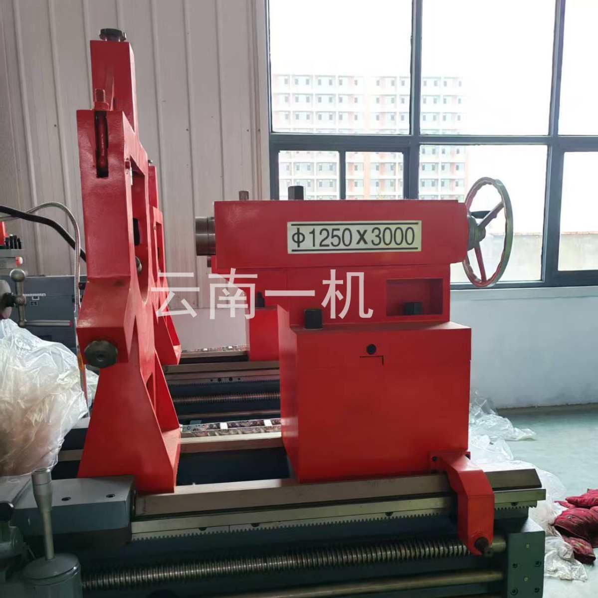 卧式普通车床CW61125X3000X4000X5000重型车床大孔径普车落地式车