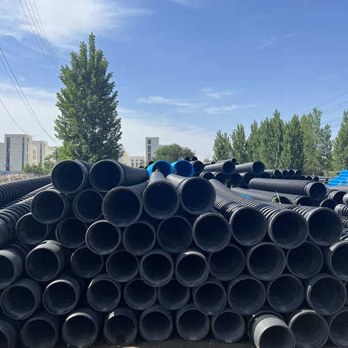 厂家HDPE克拉管聚乙烯缠绕结构壁B型管排污管hdpe克拉管塑料管