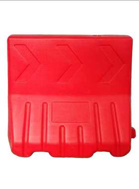 货通全球鼎天红白蓝色防撞墩市政隔离护栏反光水马围档塑料隔离墩