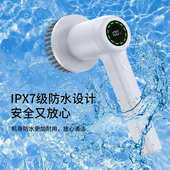 新款 电动清洁刷多功能家用厨房卫生间刷碗手持无线清洁刷子