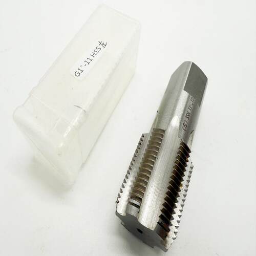 管螺纹丝锥左牙W4341高G速钢左直槽管螺纹丝攻G11-1JAK/2寸Z旋Z2