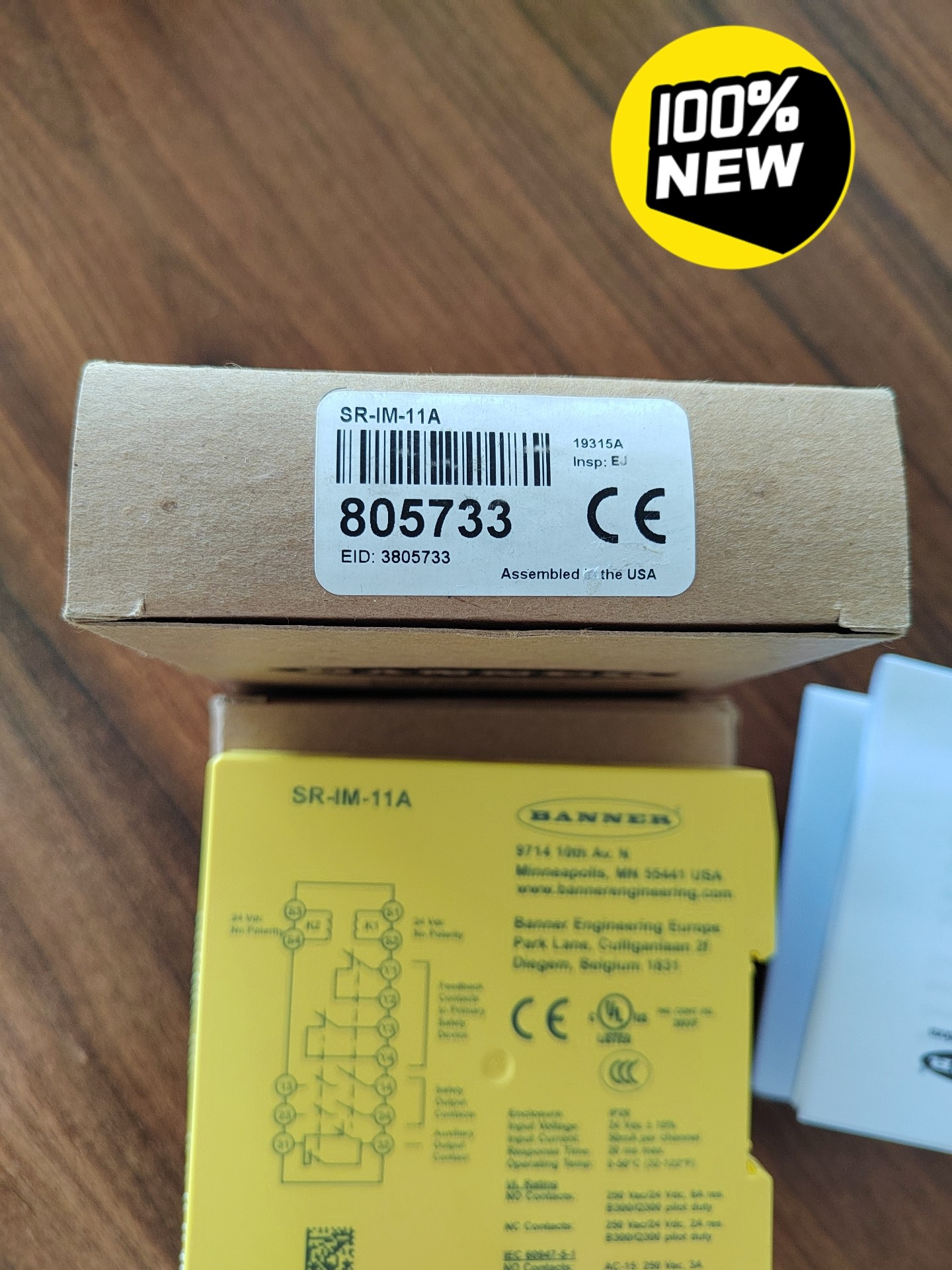 SR-IM-11A  订805733全新原装 安全控制器 邦