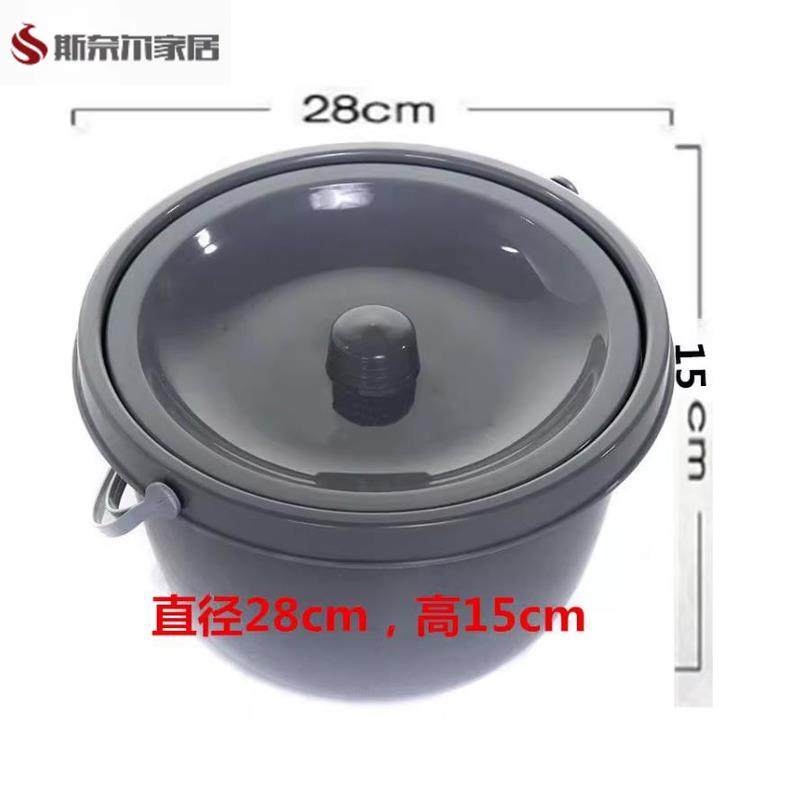 特价坐便桶 便桶 加厚型带盖马桶盆 坐便椅专用便盆 老人马桶椅子