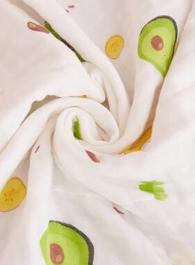 新款全棉亲纱布毯沙盖被6层纱毛OJC巾被子气性发透毯