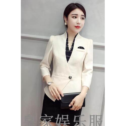 正品夜小场夜总会KdTV工作服装酒店酒吧j公主服男女服务员秋冬姐