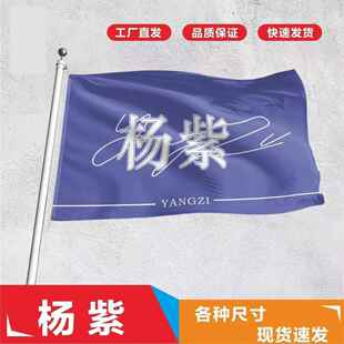 杨紫应援大旗应援旗周边正版户外演唱会音乐节手持大旗明星旗定制