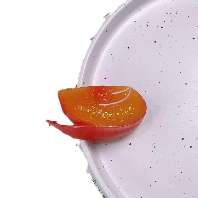 PVC牛肉卷仿真发夹刘海个性发饰