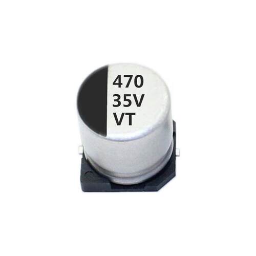 贴片铝电解电容35v470uf/100UF/220UF/10x10.5LED驱动开关电容厂