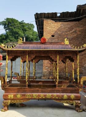 寺庙大香炉宗祠铸铁烧香炉长方形平口香炉祠堂天地炉生铁焚香炉