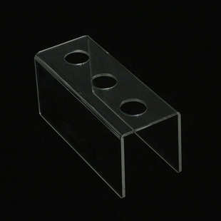 3孔透明亚克力冰淇淋架 有机玻璃脆筒架蛋筒架亚克力冰激凌架