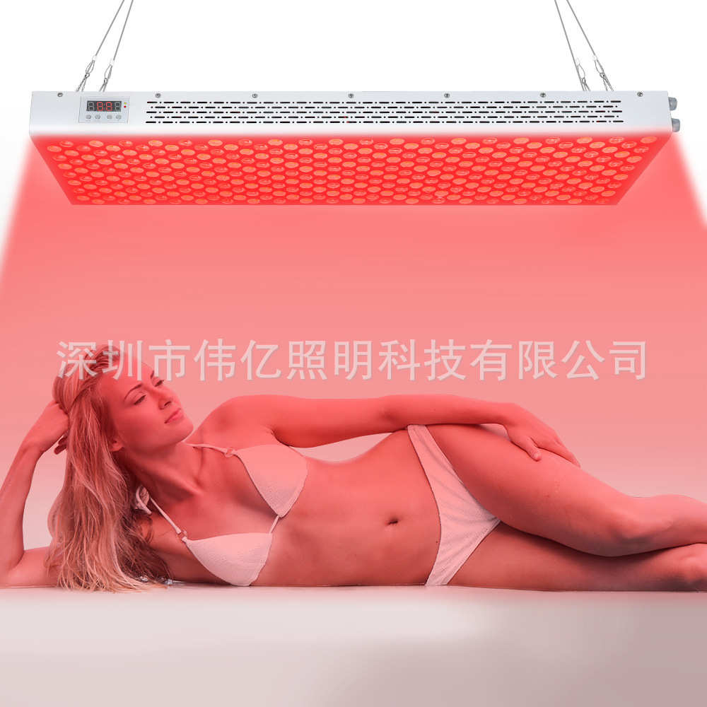 智能红外线理疗灯1000w1500w600瓦美容健身烤灯落地全身led红光灯