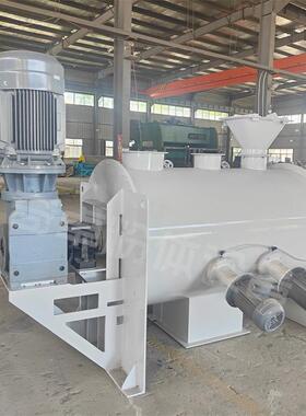 卧式不锈钢山芋粉搅拌机 奇卓干粉混合设备 食品行业犁刀混合机