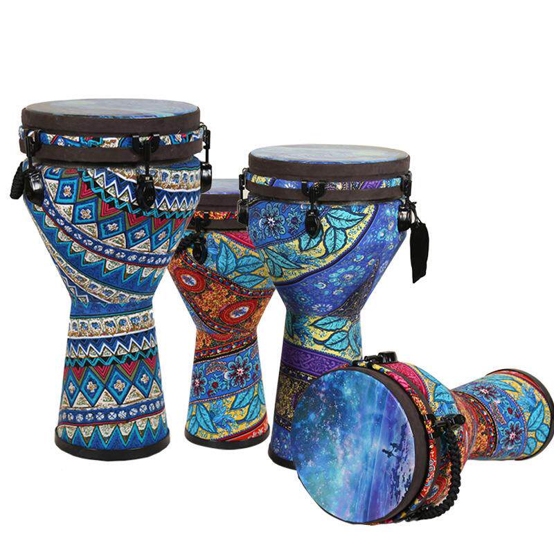 8寸10寸12寸初学者儿童成人练习手鼓轻便易携带非洲鼓pvc环保木