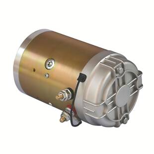 供应12V直流电机 2500转有刷直流电机 1.6KW花键九齿液压油泵电机