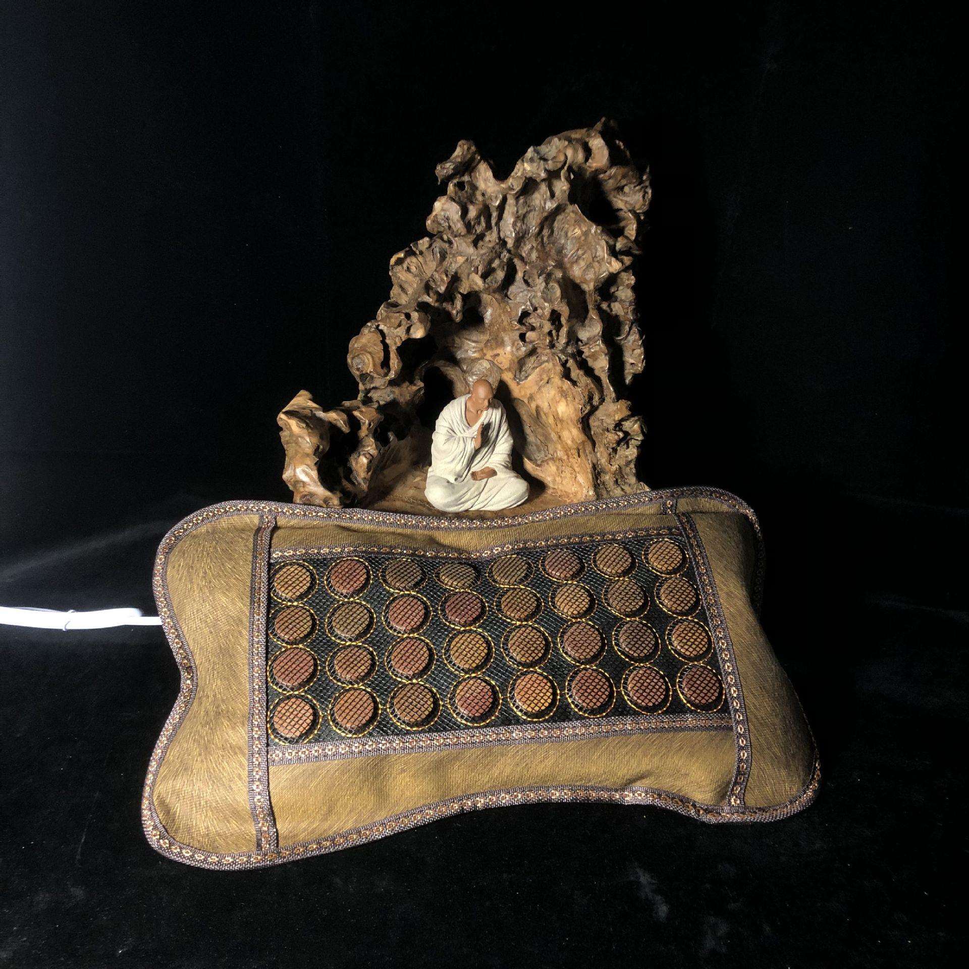 厂家泗水滨红黄砭石颈椎枕头智能调温数显可定时家用加热枕