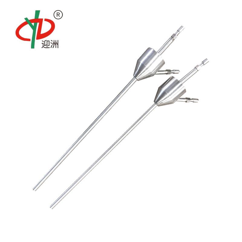 迎洲牌YZ不锈钢防堵取样器可定制管道配件防堵风压取样器供
