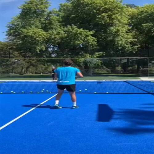 板式网球场paddletenniscourt全景板式网球场地20*10m板球房