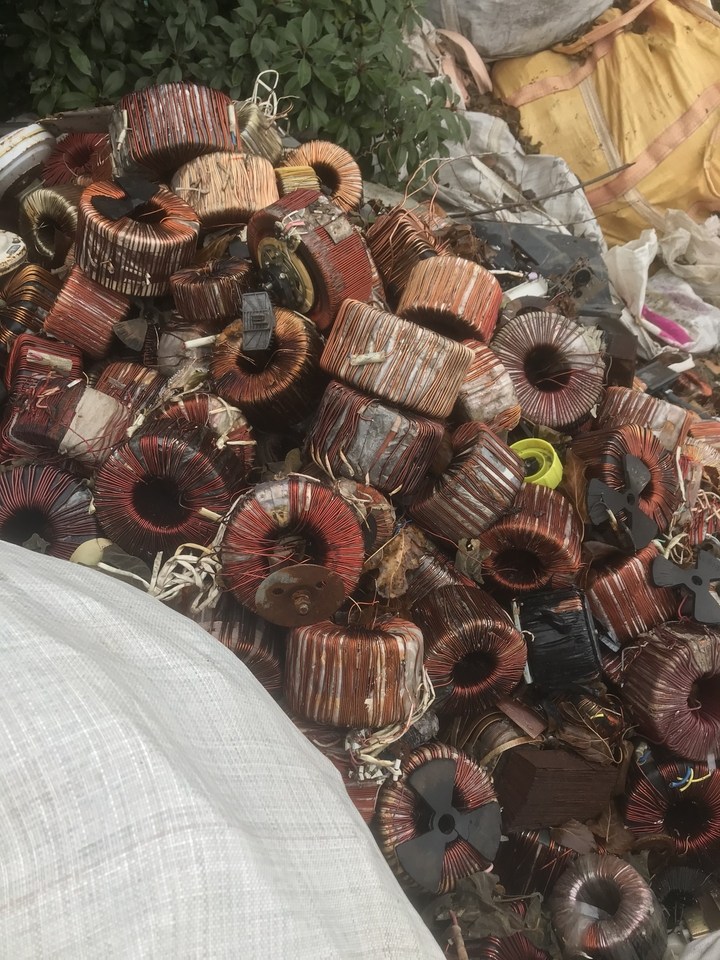 1月6日阜阳处置废旧电机线圈约15吨1月6日