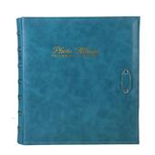 纪念寸影集6新款 相册活页礼品家庭pu相册 面大容量插页相册4d薄式