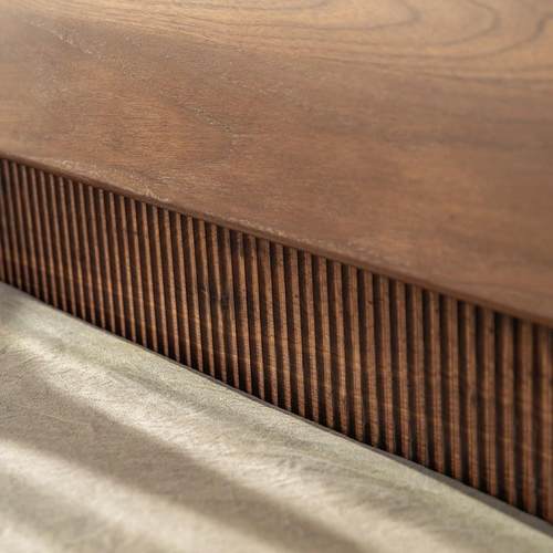 北美黑胡桃木全实木床现代简约白橡悬浮橡木木风情1.米8双无品牌/